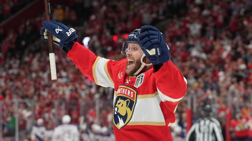 Carter Verhaeghe a remporté le titre de champion perdu avec les Panthers de la Floride